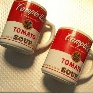 Vintage Campbell's Soup Mugs 1968